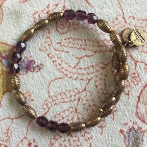 Alex and Ani vintage bead wrap around bracelet